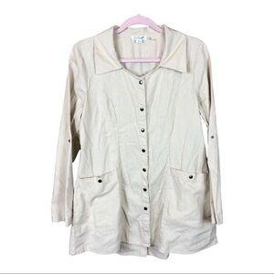 Simply noelle Button Up‎ Top